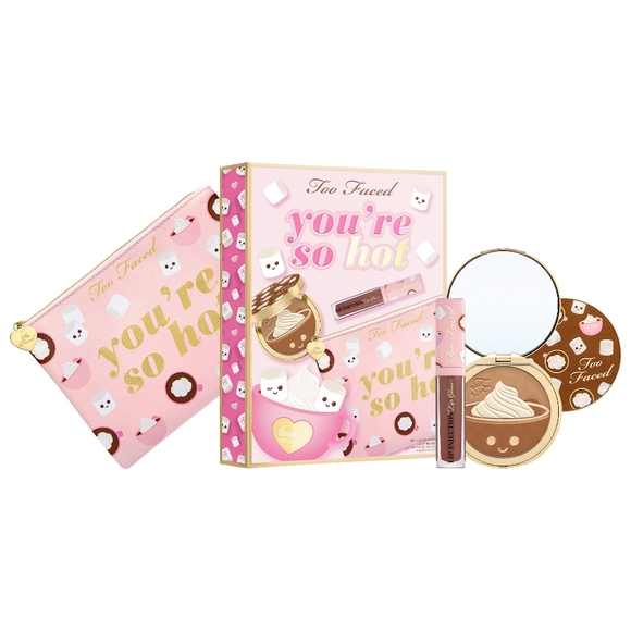 Too Faced You're So Hot Bronzer & Lip Gloss Sets